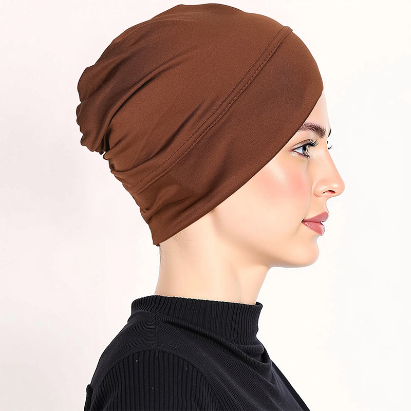 ELEGARA – Stretch Turban Cap for Effortless Everyday Style
