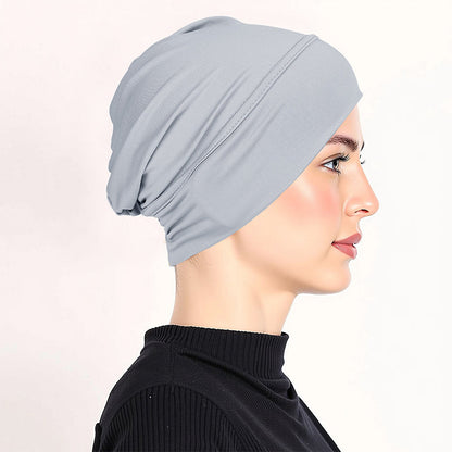 ELEGARA – Stretch Turban Cap for Effortless Everyday Style