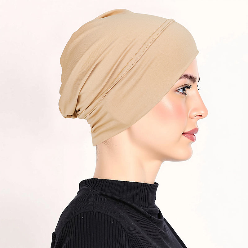 ELEGARA – Stretch Turban Cap for Effortless Everyday Style