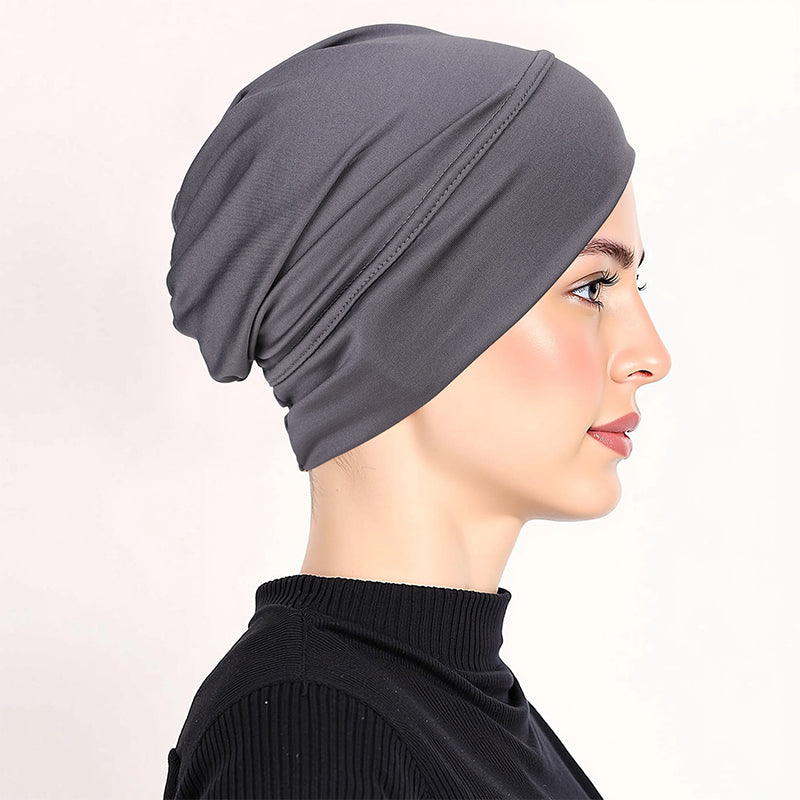 ELEGARA – Stretch Turban Cap for Effortless Everyday Style
