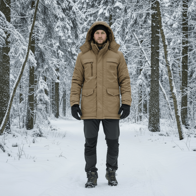 SNOWSHIELD – Insulated Winter Parka for Warmth and Cold-Weather Protection