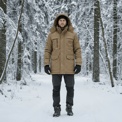 SNOWSHIELD – Insulated Winter Parka for Warmth and Cold-Weather Protection